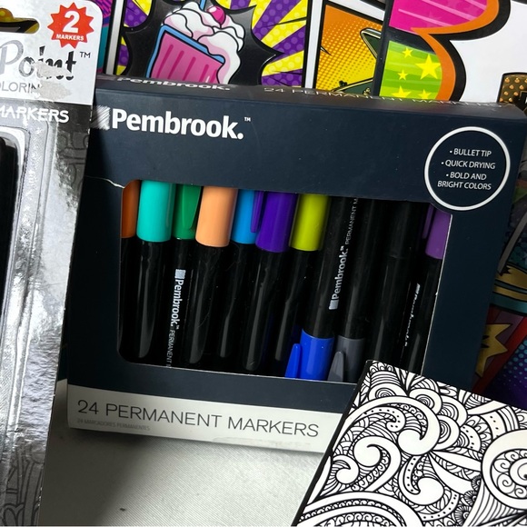 ADULT COLORING BOOK SET #6 - Picture 8 of 15